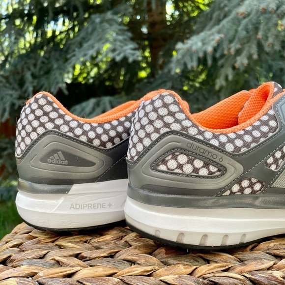 Adidas Women's Duramo 6 Breathable Polka Dot Mesh Running/Training Shoes Size 11 - Picture 6 of 11